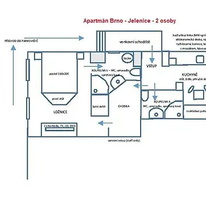  Apartmán Jelenice Česká republika